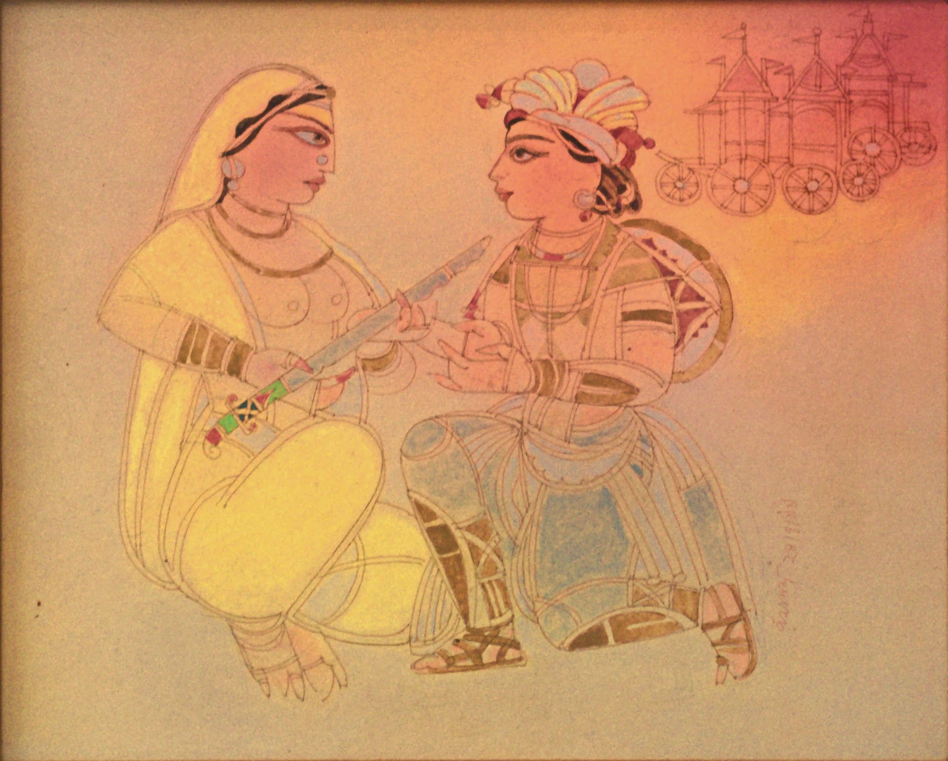 Untitled by Ramanado Bandhopadhya